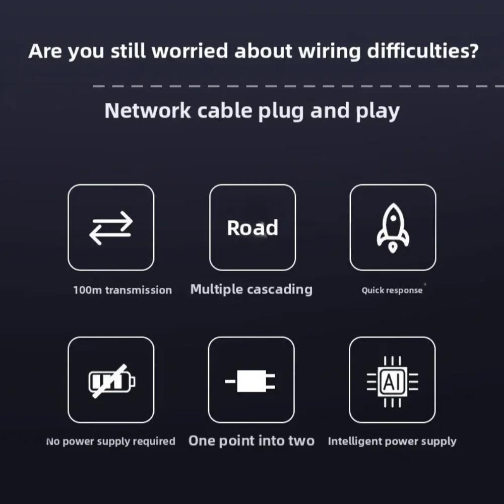 2portový gigabitový POE extender 10/100/1000Mbps IEEE 802.3af/at PoE Repeater Pro napájení IP kamer pro dohled CCTV