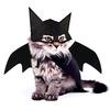 Bat Costume for Pet Bat Wings And Hat Cats Cosplay Costume Halloween Party Dress-up Accessories for Small Dogs Puppy Kitten