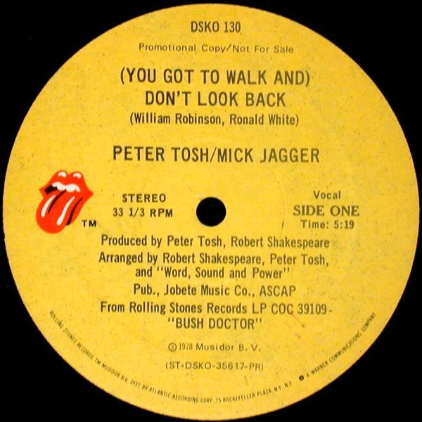 

LP Record PETER TOSH You Got To Walk And Dont Look Ba DSKO130 Rolling Stones 1978 US Reggae Ska Dub Used