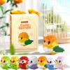 Cute Cartoon Bird Animal Plush Toy Desktop Decoration Educational Diy Building Blocks Gift