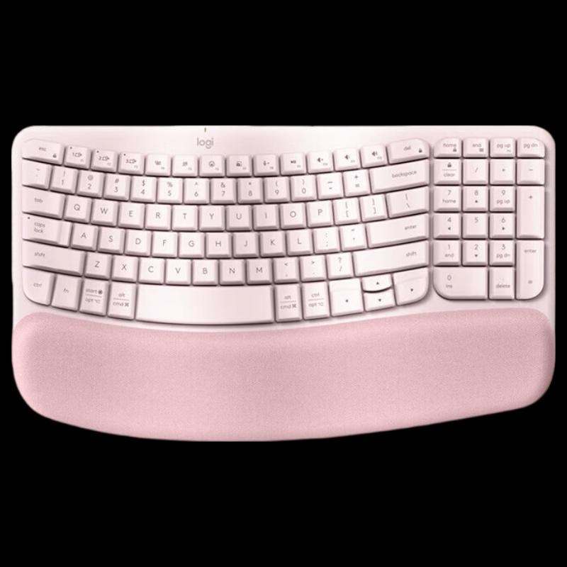 Logitech Wave Keys Ergonomic Wireless Keyboard