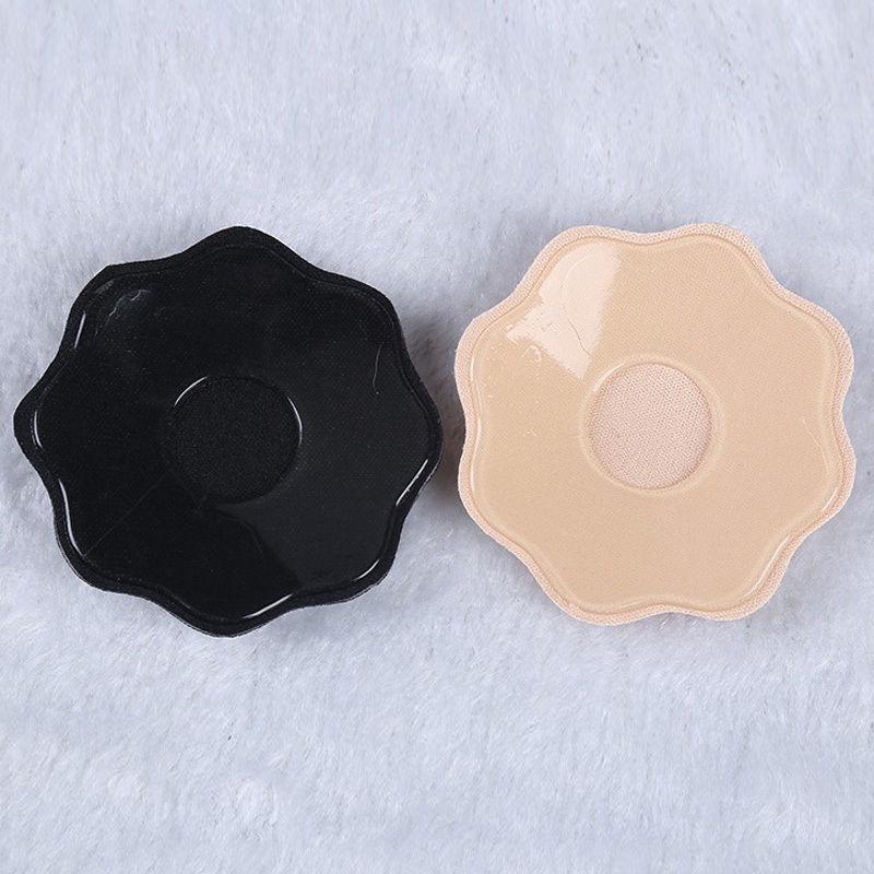 1 pora seksualių liemenėlių įklotų daugkartinio naudojimo lipnūs silikoniniai krūtų pagalvėlės krūtinės lipdukai