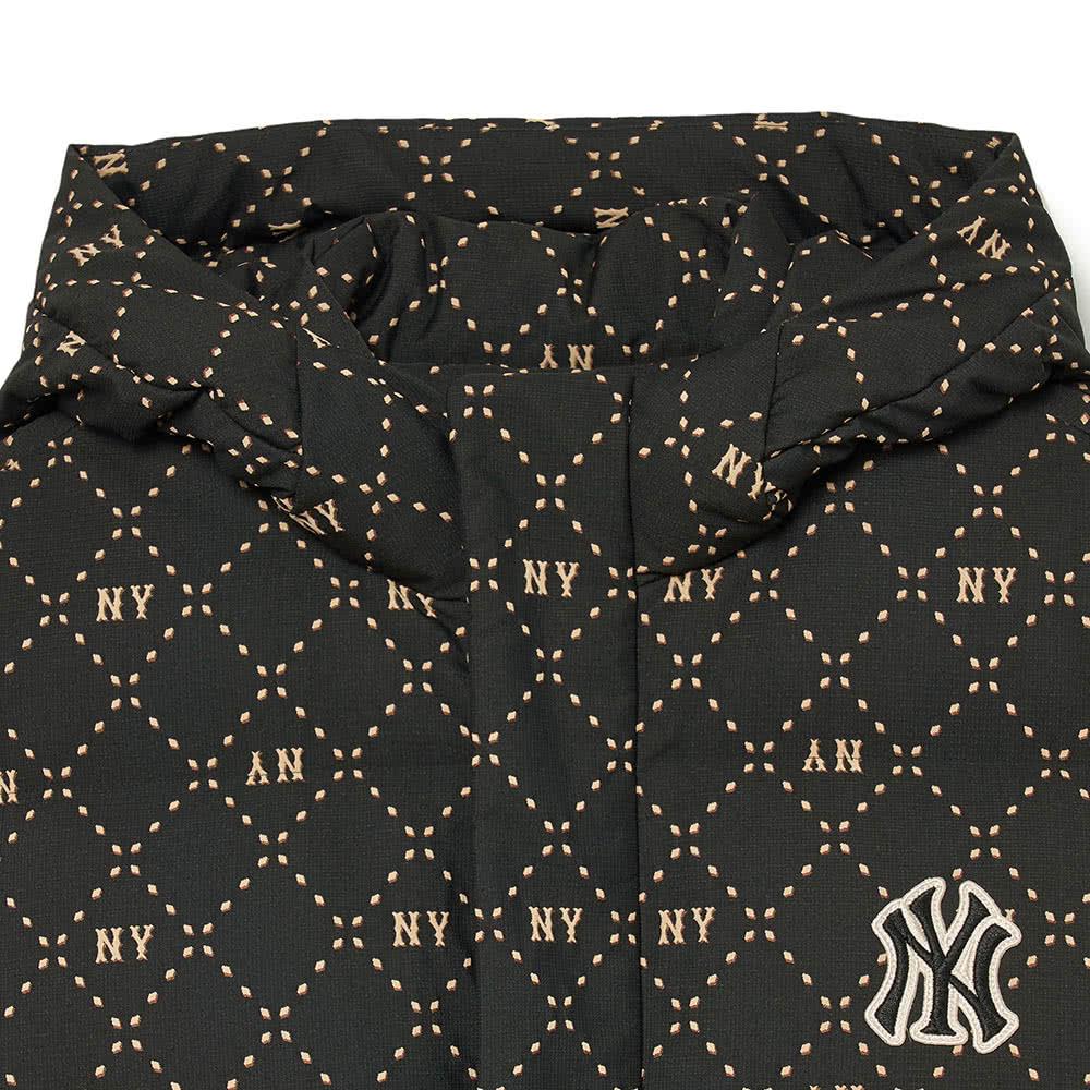 New MLB Monogram NEW YORK YANKEES Down Jacket Unisex Black 3ADJM0336-50BKS