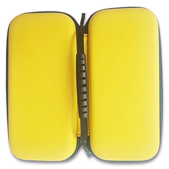 RDFJ Switch Lite Storage NSL Travel Carrying Holds 10 and Other Small EVA Material Pouch, Case, Nylon, Dustproof, Dirt-Resistant, Shock-Resistant,