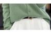 Women's 100% Pure Wool Seamless Round Neck Knit Cardigan for Autumn/Winter