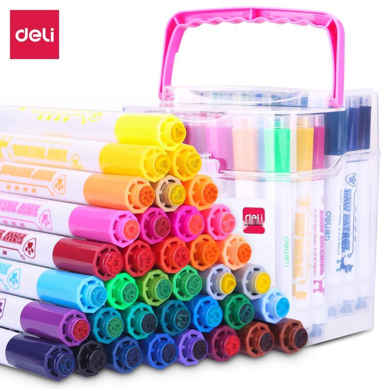 Deli Paw Patrol 36-Color Washable Stamp Markers