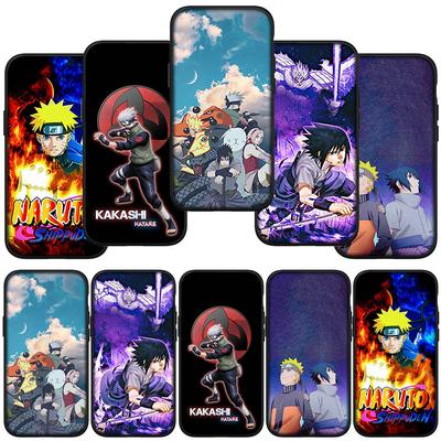 Θήκη τηλεφώνου για Samsung Galaxy S23 S24 iPhone 16 15 14 Xiaomi Redmi Note 13 12 11 Plus 10 9 Pro Max X XR OPPO Huawei Cartoon Uchiha Sasuke Naruto
