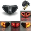 Motorcycle Taillight for 848 1098 1198 Brake Turn Signals Integrated LED Rear Tail Light Blinker Replacement Part