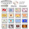Wholesale Sunflower Rainbow Butterfly Cat Heart Eyes Italian Charm Links Fit 9MM Stainless Steel Bracelet Women DIY Making Gift