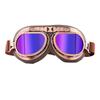 Evomosa Vintage Pilot Style Motorcycle Goggles for and Sand Goggles for and Half Helmets Cruisers, Scooters, Outdoors, Bikes, Racers, Cruisers,