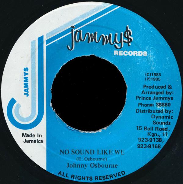 

7inch Record JOHNNY OSBOURNE - No Sound Like We NONE Jammy s Records 1985 Jamaica Reggae, Ska & Dub Used