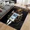 Messi Football Champion Carpet suitable as a non-slip mat for the living room or bedroom sofa