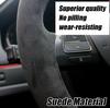 gnhct10 Customized Car Steering Wheel Braid Soft Suede Cover Anti-Slip For BMW E90 Pack M Sport M3 E91 E92 E93 E87 E81 E82 E88 X1 E84