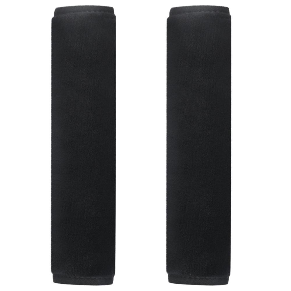 

2PCS Adjustable Car Seat Belt Cover Soft Chest Protection Car Styling Seat Belt Cover Black Neck Support Safety Belt Pad чорний