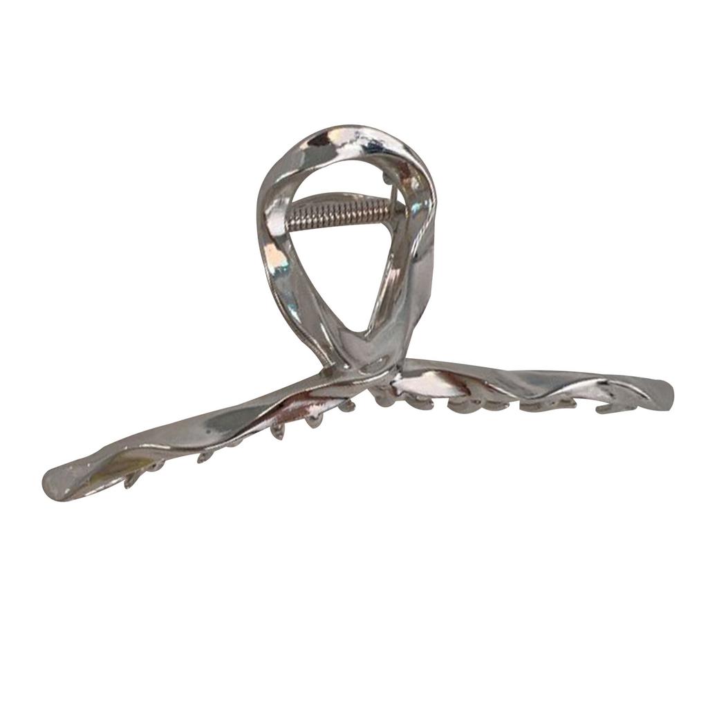 Hair Claw Clip Twisted Claw Clips Clamps Large Alloy Hair Catch Pure Color Styling Accessories