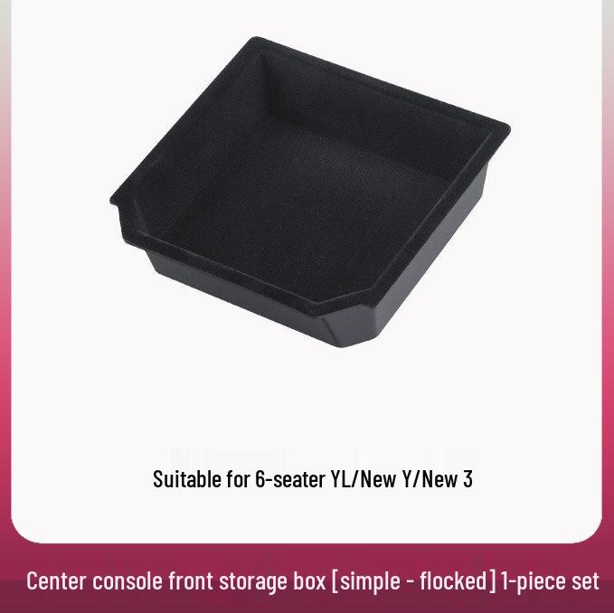 Fits Tesla Center Console and Upgraded Model Y/3 Armrest Silicone Storage Boxes.