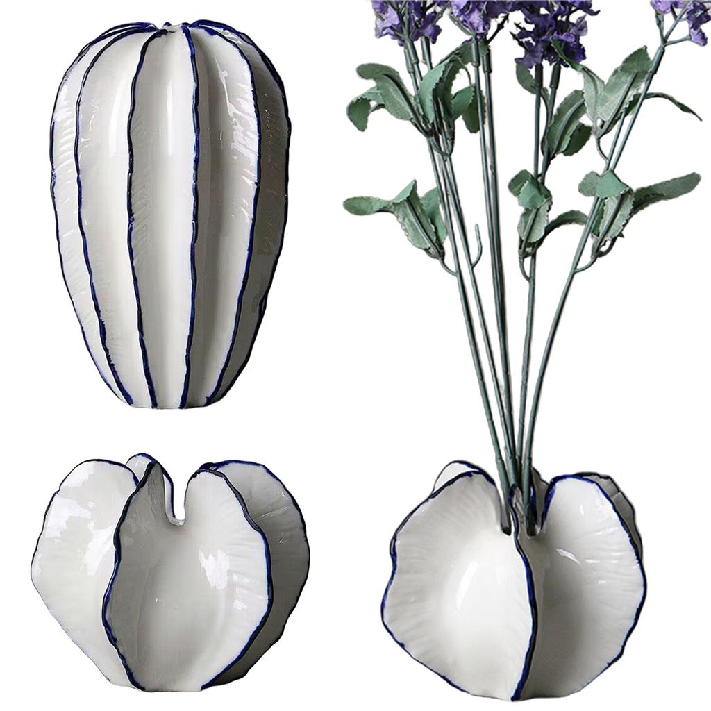 Decorative Star Fruit Ceramic Vase Scandinavian Decorative Ceramic Vase Home Decor Ideal Gifts for Families Friends