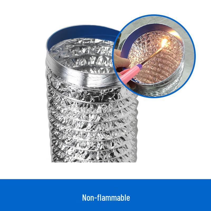 Nashide 170mm Double-Layer Aluminum Ventilation Duct