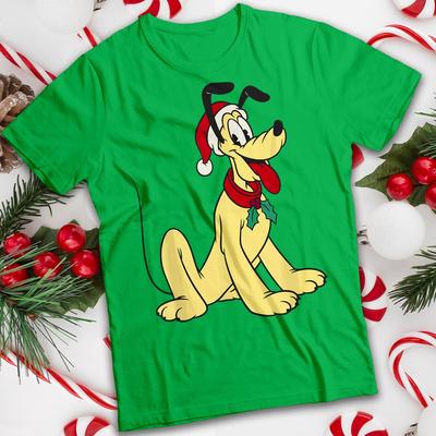 Pluto Weihnachts-T-Shirt Lustig Hässlich Herren und Damen T-Shirt #MC