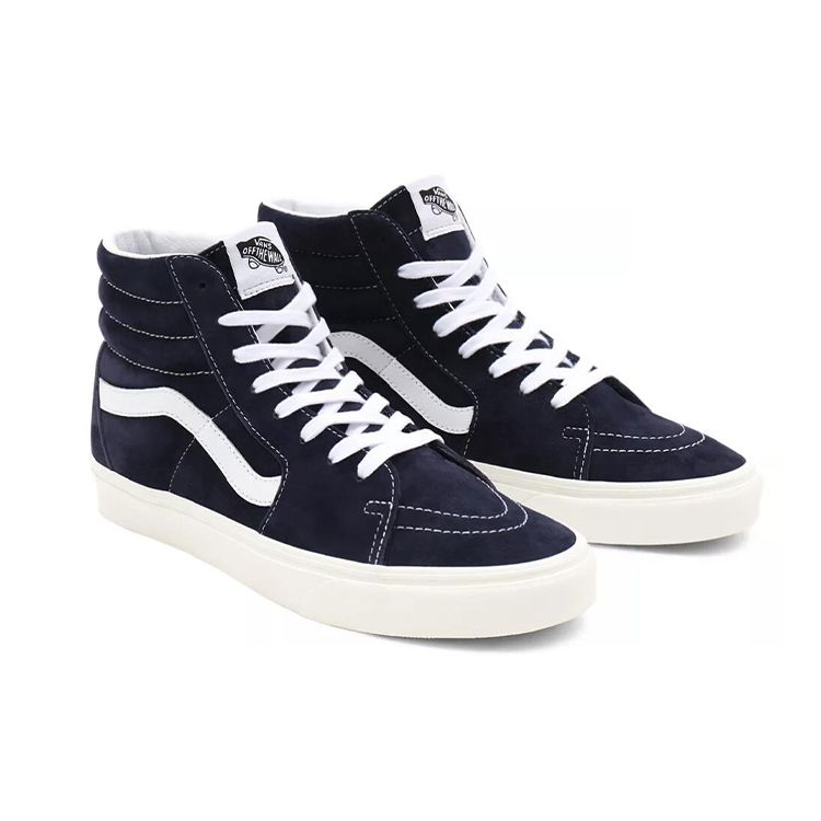 Vans SK8 Suede Casual High Top Sneakers Unisex Dark Navy Blue VN0A32QG9G5