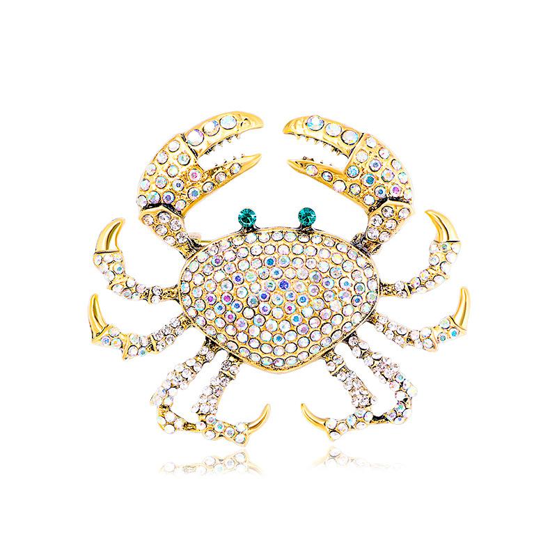 

Exaggerated Crab Animal Accessory Brooch 4*5CM