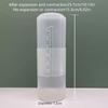 6 Gänge Verstellbarer Transparenter Make-up-Pinsel Aufbewahrungszylinder Make-up-Pinselhalter Display Aufbewahrungsbecher Organizer mit Deckel