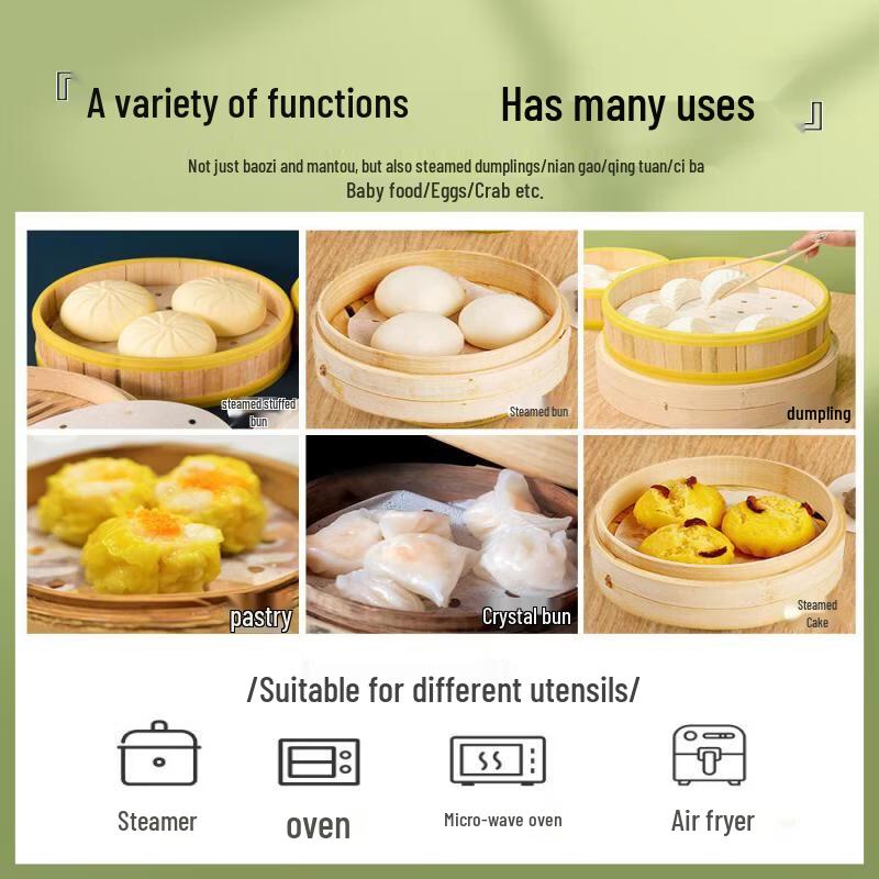 Food-Grade Disposable Steamer Paper Liners