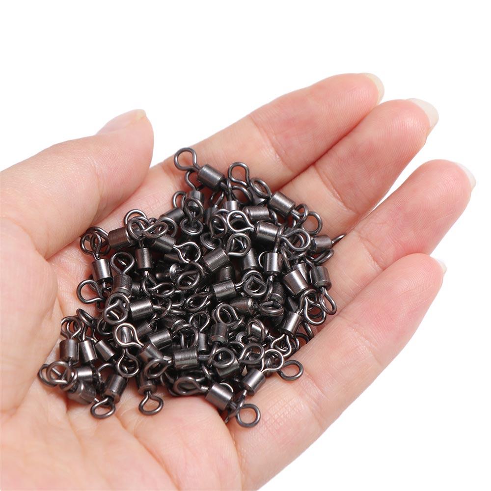 Crossline Swivels Fishing Swivel Rolling Fishing Connector Fishingline Connector Triangle Joint