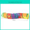 Conjunto Playground Túnel para Gatos com Material de Lona para Brincar e Exercitar
