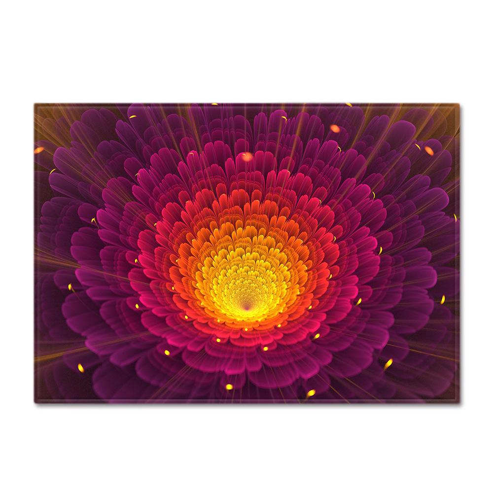 Cool Flower Pattern Carpet Living Room Kitchen Foyer Floor Mat Pattern Can Be