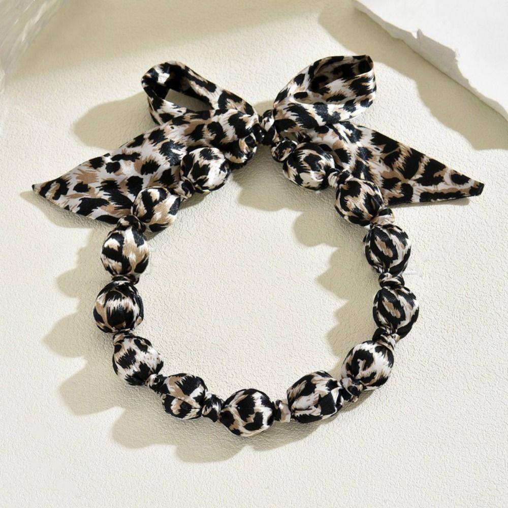 Floral Printed Boho Style Neckerchief Bohemia Style Clavicle Collar Women Scarf Necklace  Party