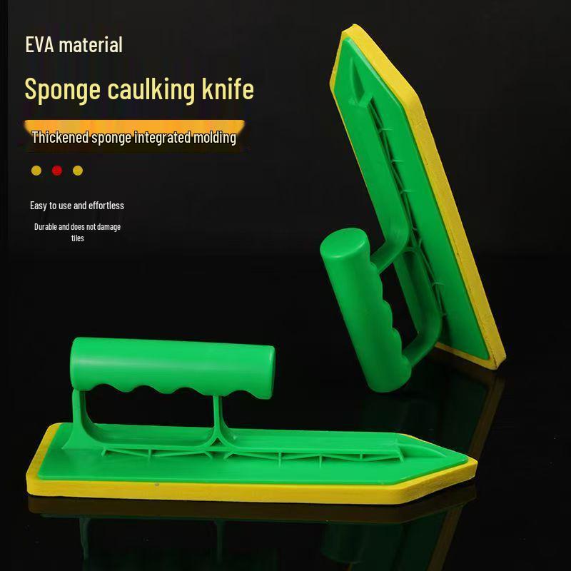 Epoxy Sand Trowel Set: Grout Spatula, Plastering Knife & Color Sponge