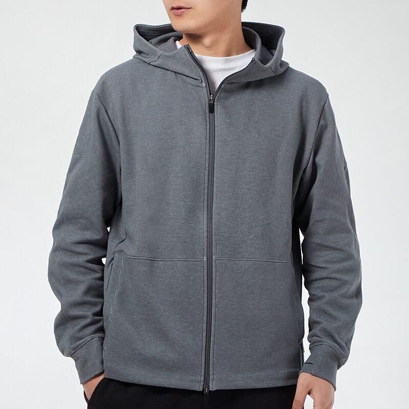 Nike Jackets Men's Gray Hooded Moderate Instructor CU6261-068