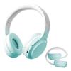 Meisei Shop Wireless Bluetooth Wired and Wireless HiFi Sound 40mm Noise Compatible with and Mint Green Headphones, 6.1, Compatible, Over-Ear, Quality,