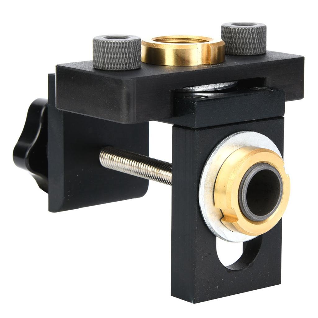 3 In 1 Doweling Jig Wood Drilling Guide Locator Hole Puncher Woodworking Tool (Type B)