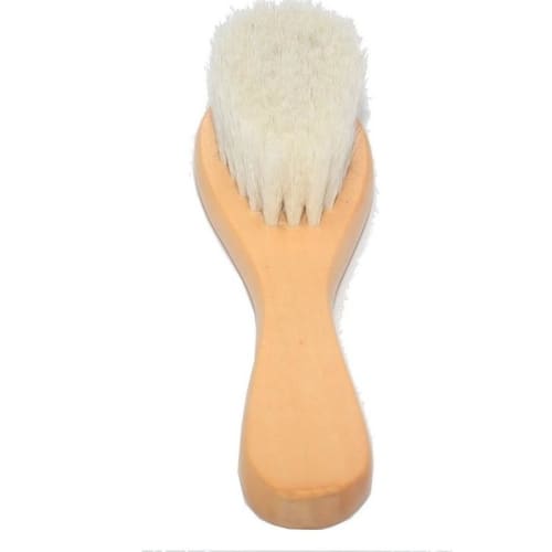 New Baby Care Pure Natural Wool Baby Wooden Brush Comb Brush Baby Hair Brush Newborn Hair Brush Infant Comb Head Massager