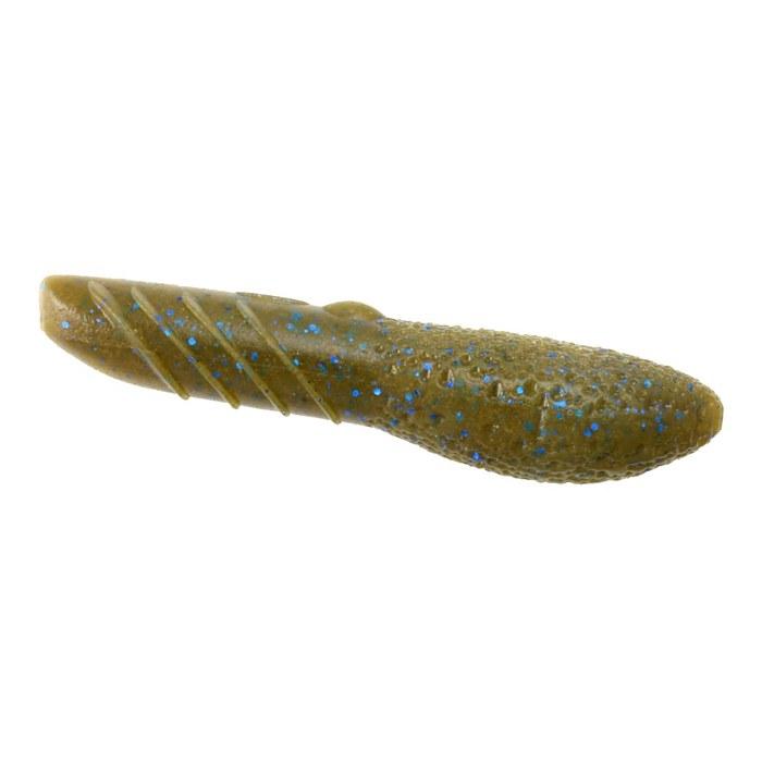 deps Cover Scat Worm 3-Inch #71 Green Pumpkin/Blue Flake