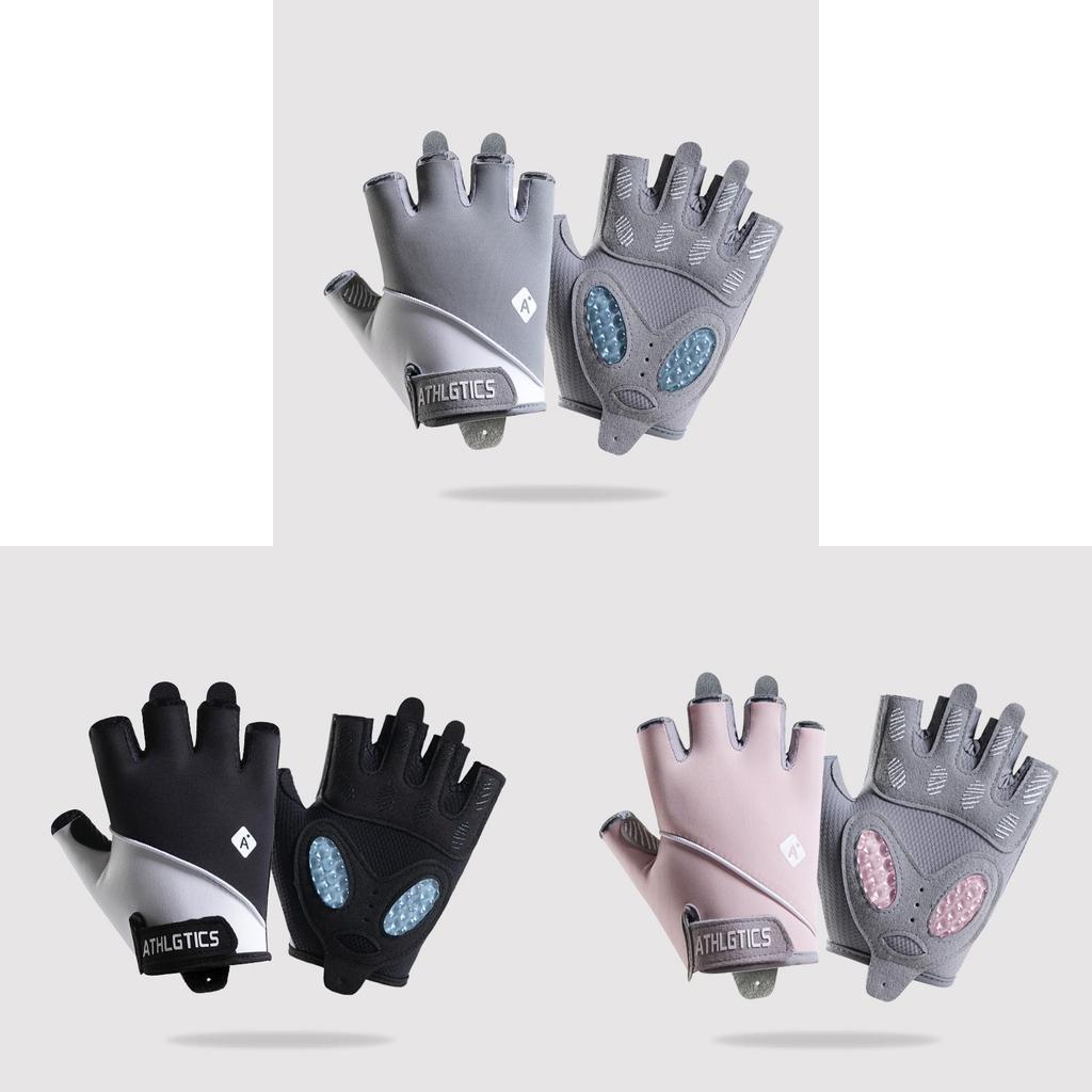 Cycling Gloves For Men And Women Breathable Antislip Half Finger Summer Sports Gear