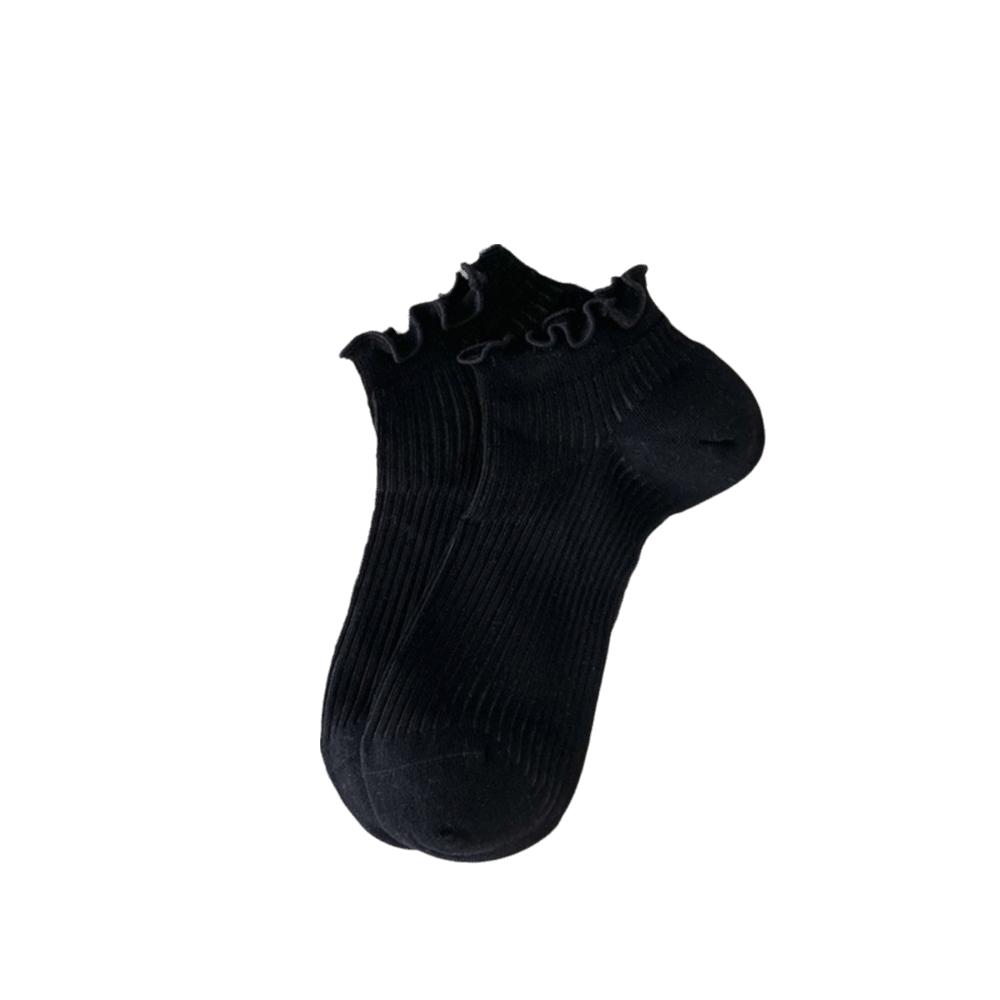 Ruffle Ankle Socks Mid-calf Mesh Tube Socks Korean Fashion Women's Socks Kids Girls
