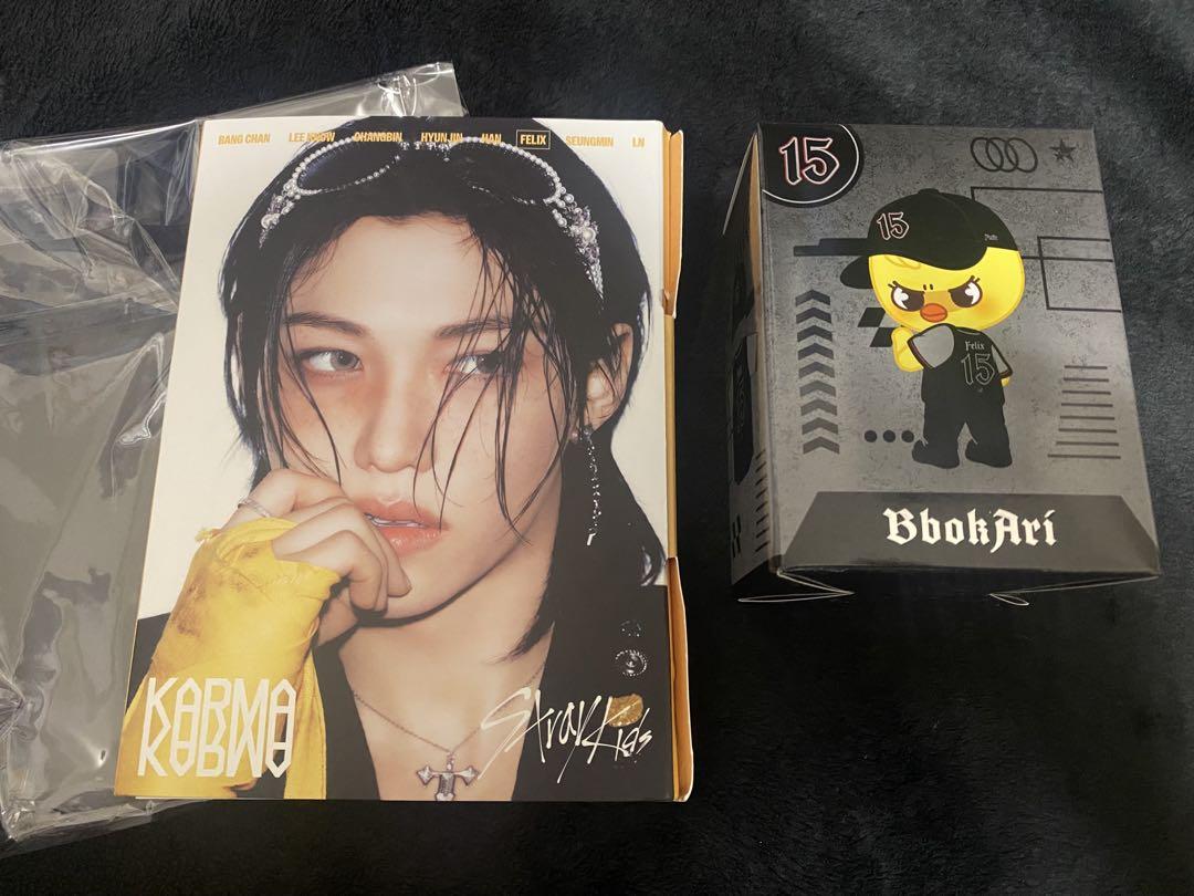 

[USED] Stray Kids Pogari figure, KARMA Felix set (damaged)