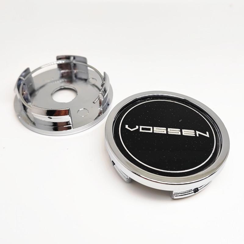4pcs 58mm 52mm Vossen Wheels Center Hub Caps Auto Rims Dust Cover Logo Emblem Badge Car Styling Accessories