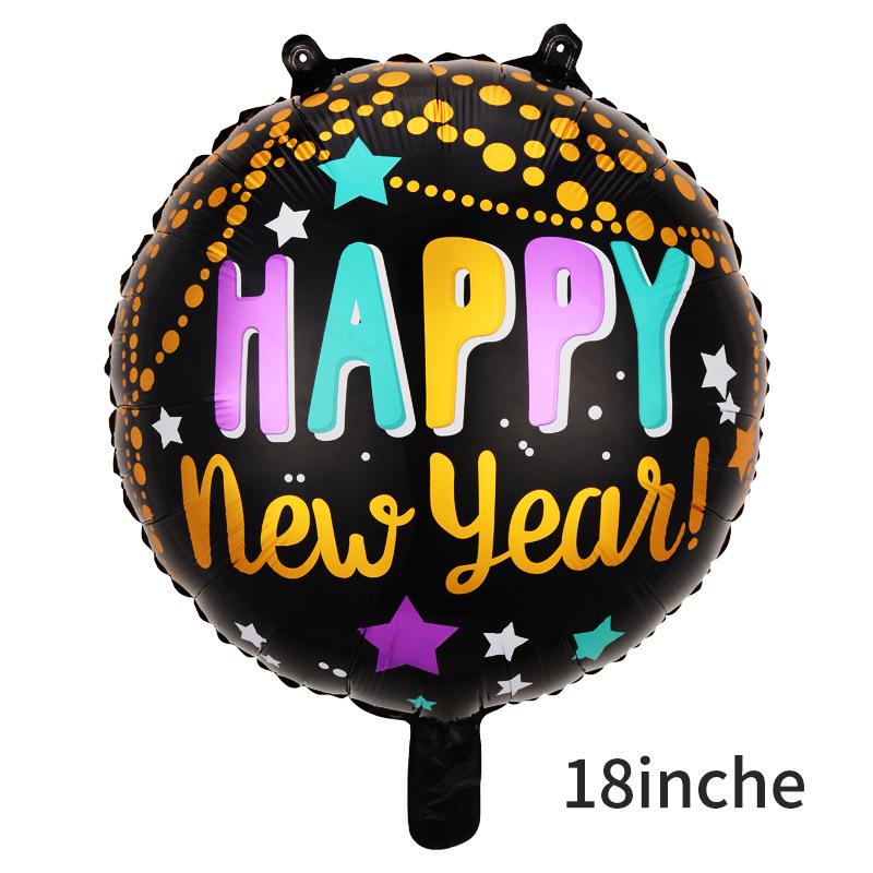 New Year’s Eve Wine Bottle & Party Decoration Aluminum Foil Balloons