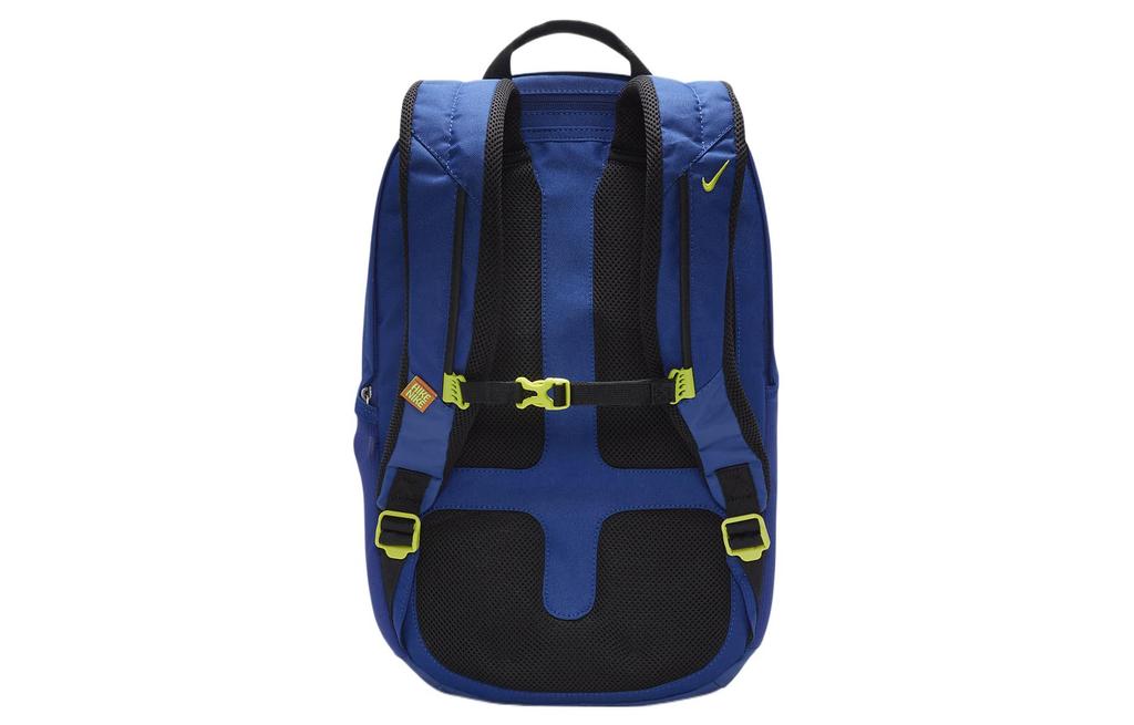 Nike Fabric Backpack Regular Unisex Dark Royal Blue & Original Green DJ9678-455