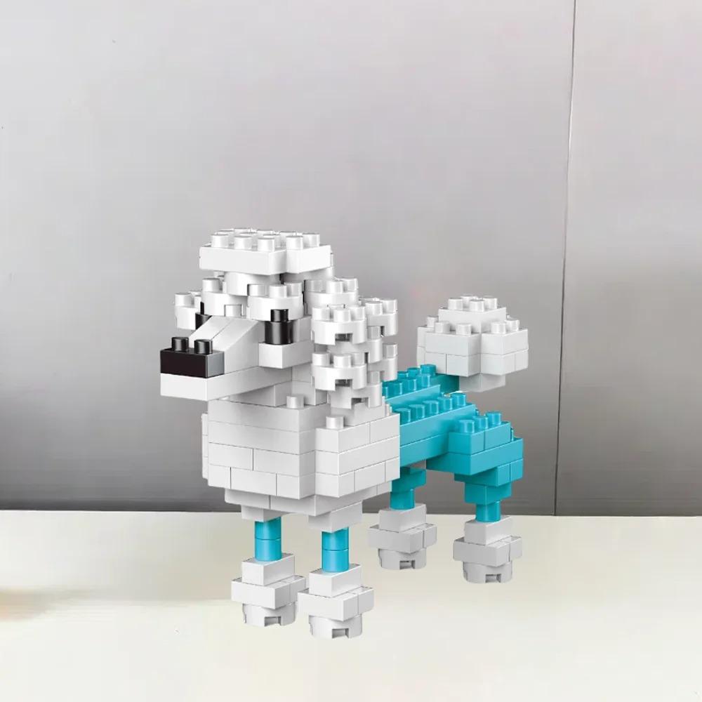Knew Built Super Mini Dogs Dachshund Building Blocks Toys Kit: Corgi, Poodle & Entry-level Learning, Interactive Playtime, Gift