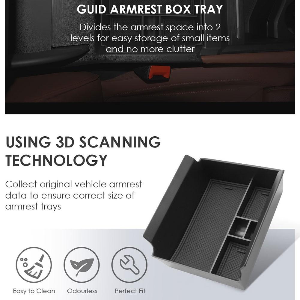 Center Console Armrest Storage Box For Skoda Kodiaq 2nd Generation models, covering years 2025, 2025, and 2026 B7J8
