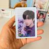 Compact 3-Inch B8 Card Holder: Transparent Protective Sleeve for Polaroid Photos, Free Shipping