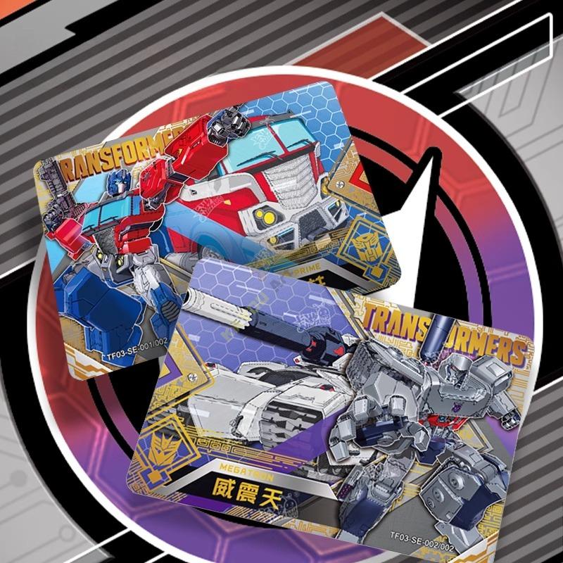Card Leader Edition Cybertron Optimus Prime Genuine Animation Cartoon Collection Card Peripheral Toy Gifts