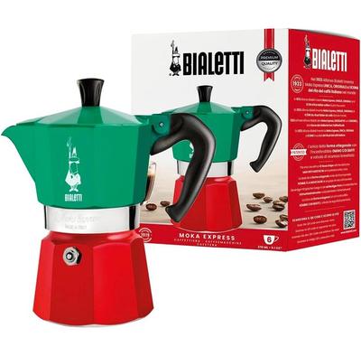 Bialetti Moka Express Italia Coffee Maker for 6 Cups (0005323)