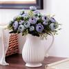 Vază decorativă ceramică de 8 inch, pentru buchet de flori, cel mai bun cadou pentru aranjament floral uscat, vază de decorare pentru casă