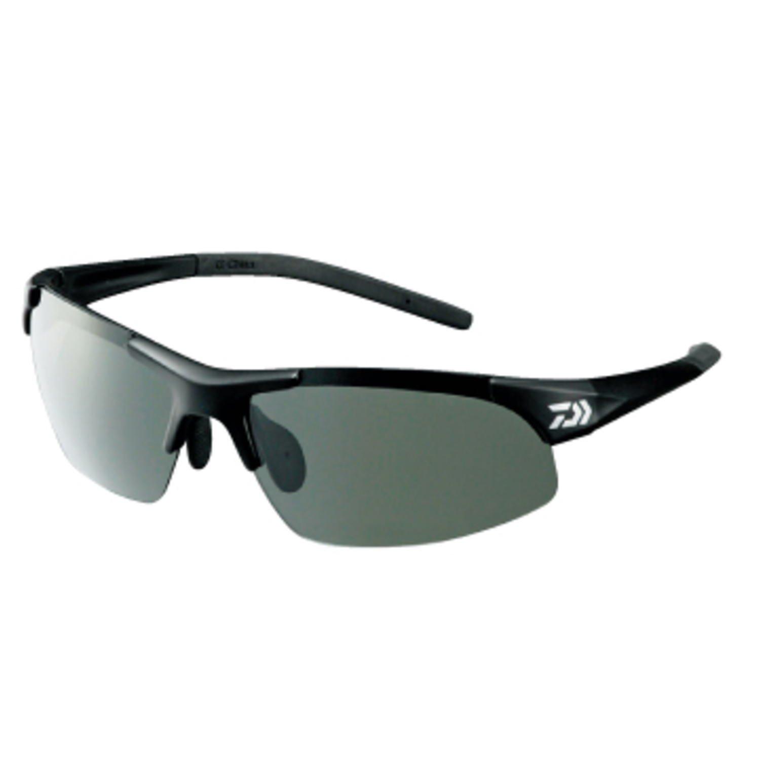 

Daiwa Men s DN-4022H Polarized Fishing Sunglasses with Photochromic Lenses, Gray (Black), 886147